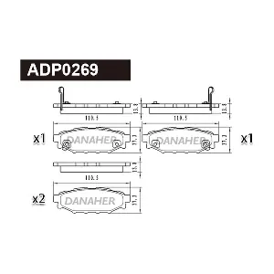 ADP0269 DANAHER