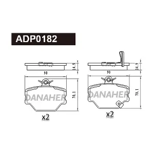 DANAHER ADP0182
