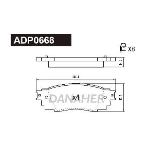 DANAHER ADP0668