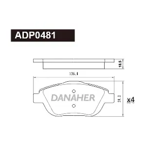 DANAHER ADP0481