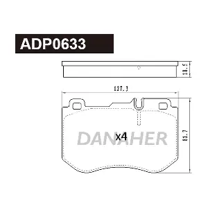 DANAHER ADP0633