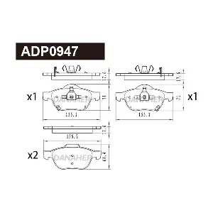 DANAHER ADP0947