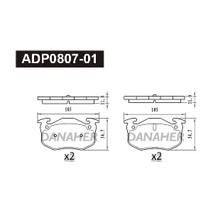 DANAHER ADP080701