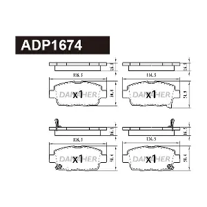 DANAHER ADP1674