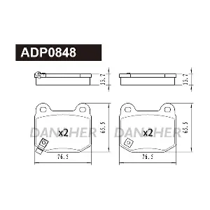 DANAHER ADP0848