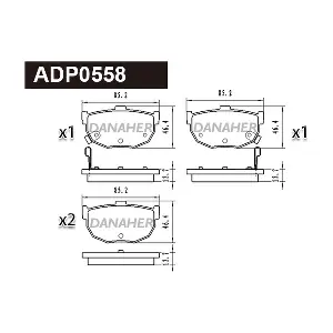 DANAHER ADP0558