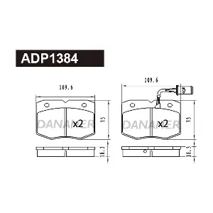 DANAHER ADP1384