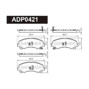 DANAHER ADP0421