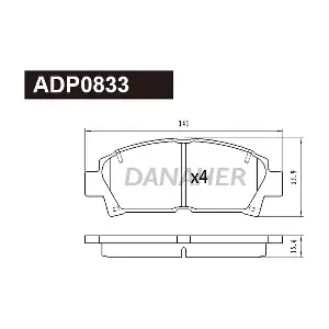 DANAHER ADP0833