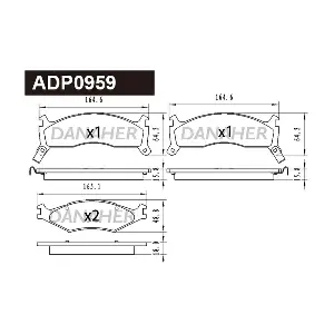 DANAHER ADP0959
