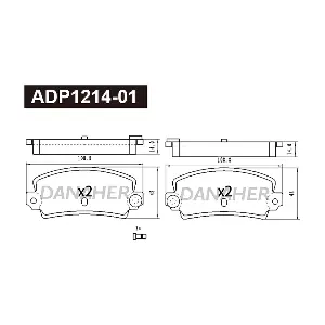 DANAHER ADP1214-01