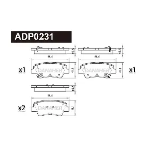 ADP0231 DANAHER