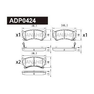 DANAHER ADP0424
