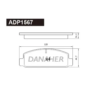 DANAHER ADP1567