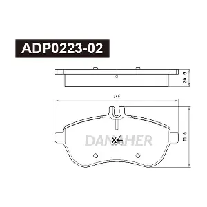 DANAHER ADP0223-02