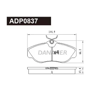 DANAHER ADP0837