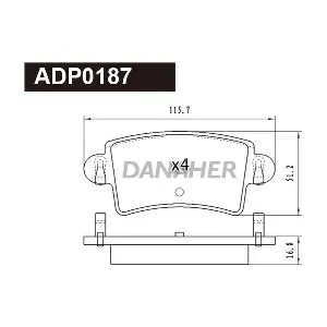 DANAHER ADP0187