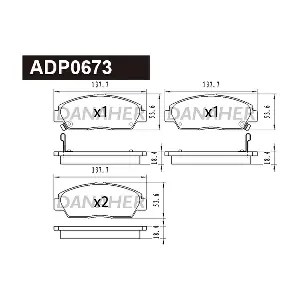 ADP0673 DANAHER
