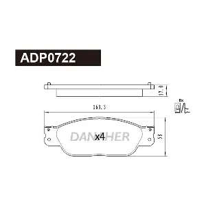DANAHER ADP0722