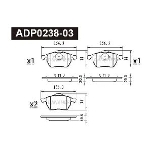ADP0238-03 DANAHER