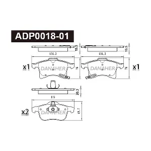 DANAHER ADP0018-01