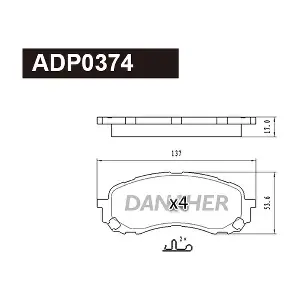 DANAHER ADP0374