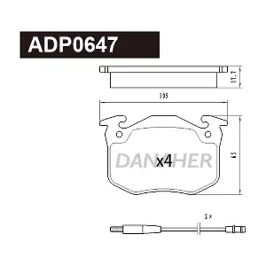 DANAHER ADP0647