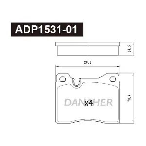 DANAHER ADP1531-01