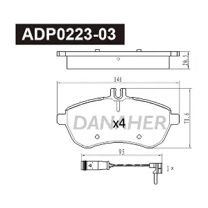 DANAHER ADP022303