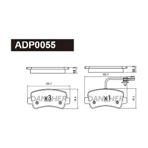 DANAHER ADP0055