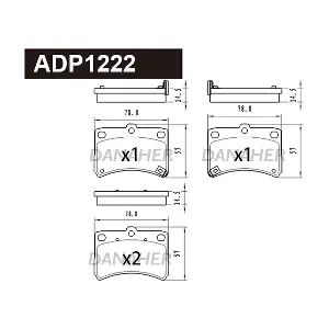 ADP1222 DANAHER