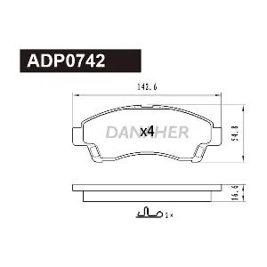 DANAHER ADP0742