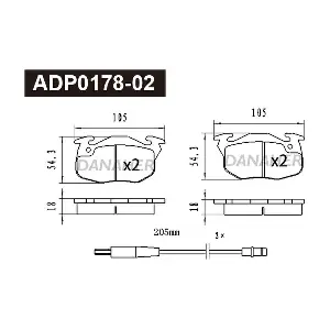 DANAHER ADP0178-02