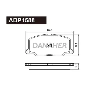 DANAHER ADP1588
