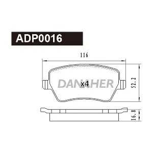 DANAHER ADP0016