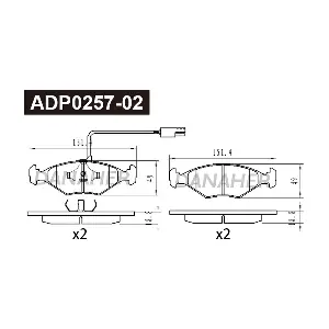 DANAHER ADP025702