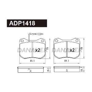 DANAHER ADP1418