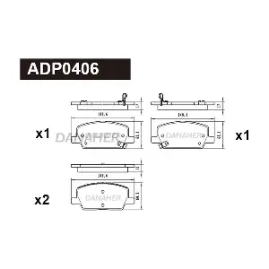 DANAHER ADP0406