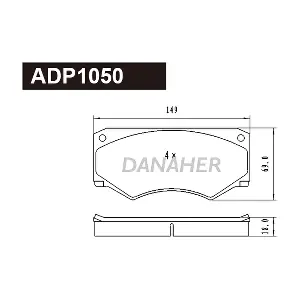 DANAHER ADP1050