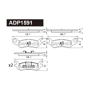 DANAHER ADP1591