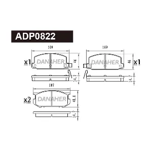 DANAHER ADP0822
