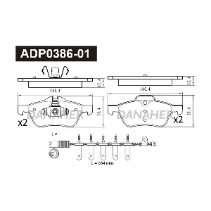 DANAHER ADP038601