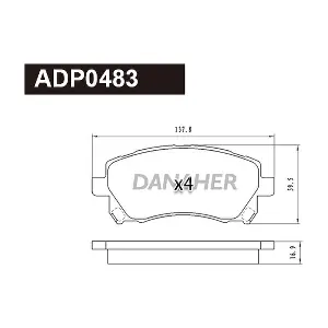 DANAHER ADP0483