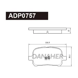 DANAHER ADP0757