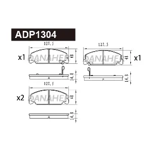DANAHER ADP1304
