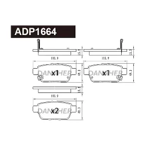 ADP1664 DANAHER