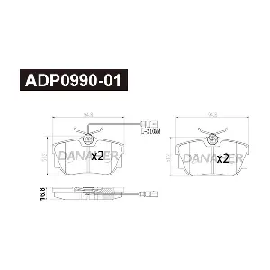 DANAHER ADP0990-01