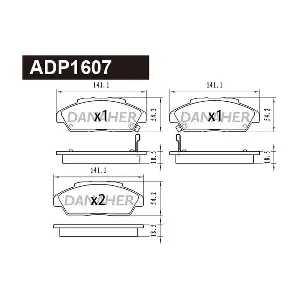 DANAHER ADP1607