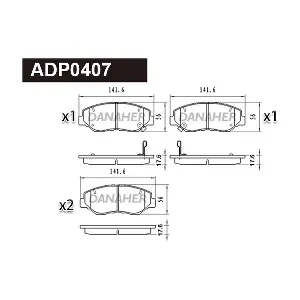 DANAHER ADP0407