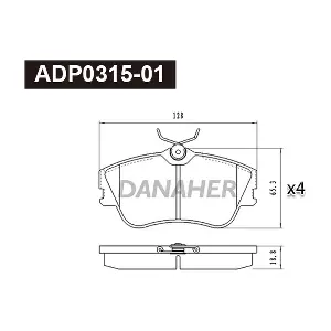 DANAHER ADP0315-01